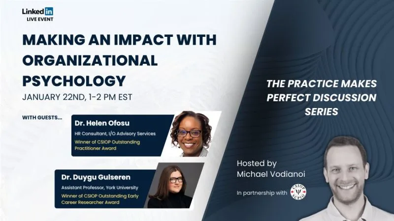 LinkedIn Live interview, January 22, 2024